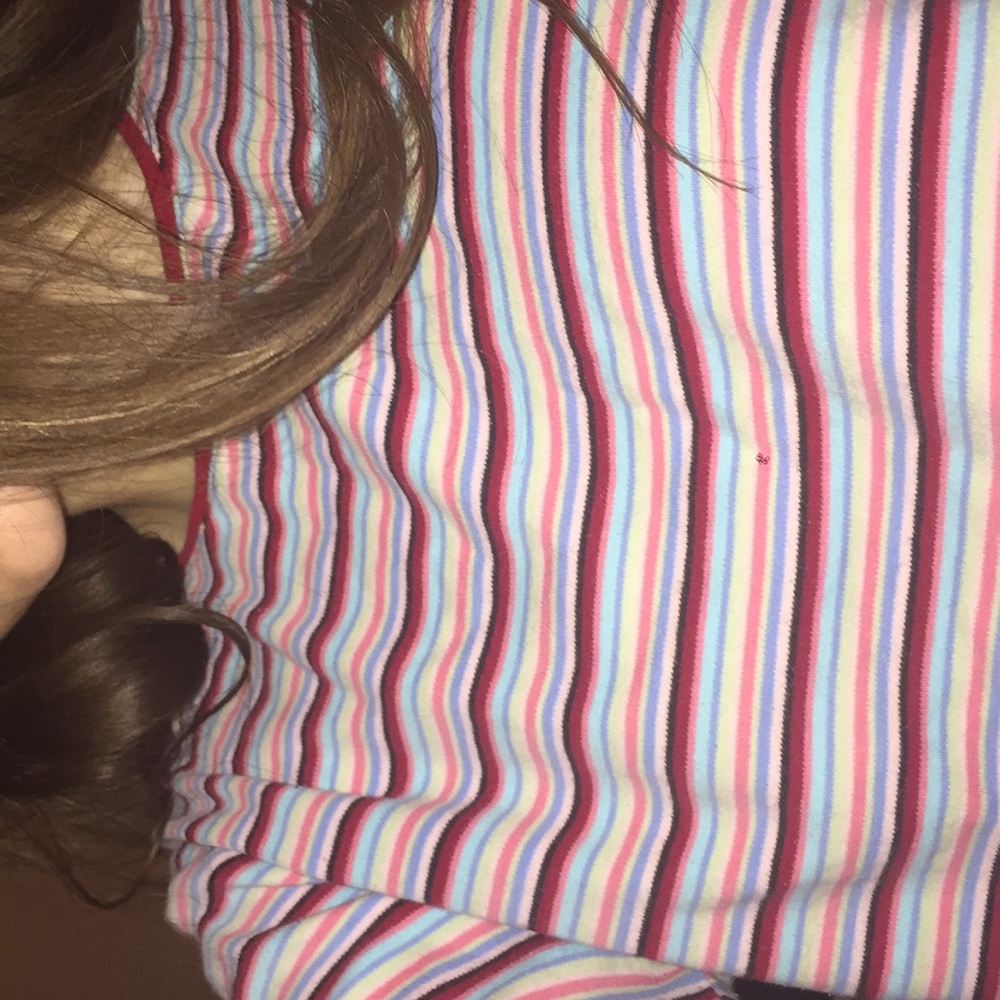 Vintage long sleeve striped shirt